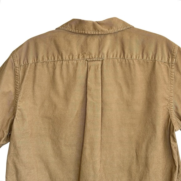 Todd Snyder Corduroy Sh/Sl Button Shirt Men Small Preppy Hipster Western Indie - Picture 5 of 9